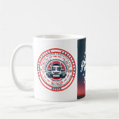 QOUTEおよびフレーズ コーヒーマグカップ (左)