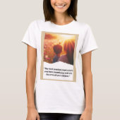 qouteとの親子関係 tシャツ (正面)
