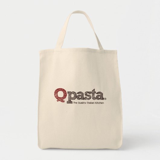 Qpasta Shopping Bag トートバッグ (正面)