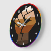 QPOCプライド ラージ壁時計 (傾斜)