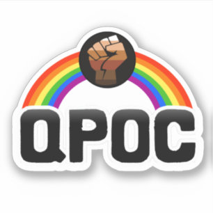 QPOC進捗プライドステッカー シール