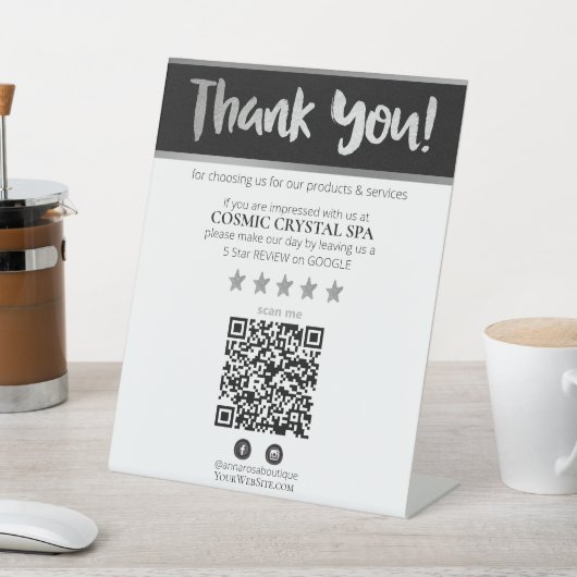 *~* QRありがとうございますSILVER GRAY AP8のご確認ください 台座サイン (インサイチュ)