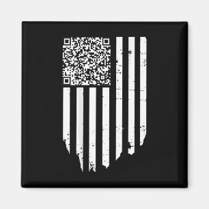 Qrおもしろいスキャンコード社長トランプ4547 Trump Danc マグネット