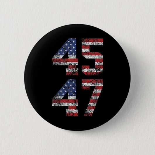 Qrおもしろい大統領トランプダンスコード(Byck) 1 缶バッジ (正面)