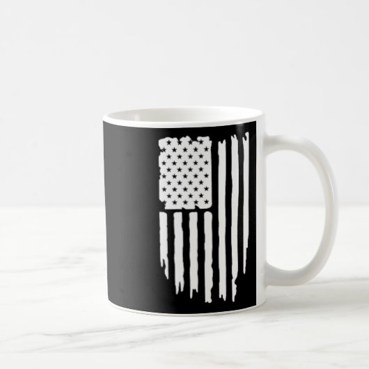 Qrおもしろい大統領トランプダンスコード(Byck) 3 コーヒーマグカップ (右)