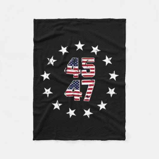 Qrおもしろい大統領トランプダンスコード(Byck) 7 フリースブランケット (正面)