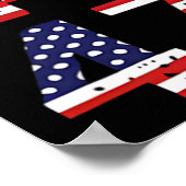 Qrおもしろい社長トランプのダンススキャン私のコード（Ba上） ポスター (角)