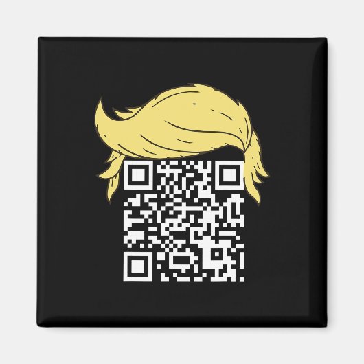 Qrおもしろい社長トランプダンスコード2 マグネット (正面)