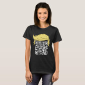 Qrおもしろい社長トランプダンスコード2 Tシャツ (正面フル)