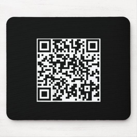 Qrおもしろい社長トランプダンスコード(背面) マウスパッド (正面)