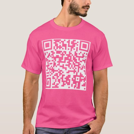 Qrおもしろい社長トランプダンスコード(背面) Tシャツ (正面)