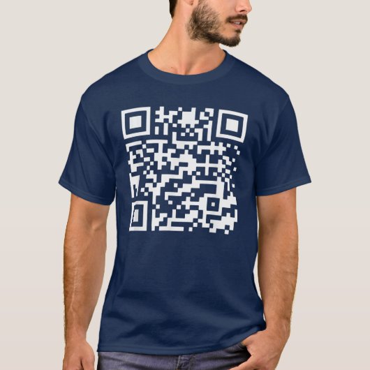 QRおもしろい社長トランプダンスコード Tシャツ (正面)