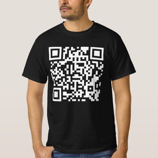 QRおもしろい社長トランプダンスコード Tシャツ (正面)