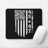 Qrおもしろい社長トランプ4547トランプ踊りコード マウスパッド (マウス)