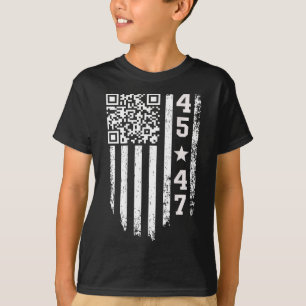 Qrおもしろい社長トランプ4547トランプ踊りコード Tシャツ