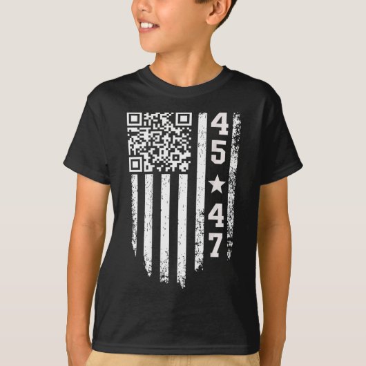 Qrおもしろい社長トランプ4547トランプ踊りコード Tシャツ (正面)