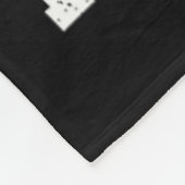 Qrおもしろい社長トランプ4547踊りダンスムーブメント フリースブランケット (角)