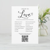 QRで私がスパイした結婚ゲームの愛を捉える 招待状 (スタンド正面)