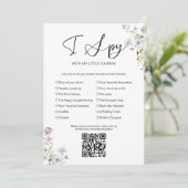 QRで私がスパイした結婚ゲームの愛を捉える 招待状 (スタンド正面)