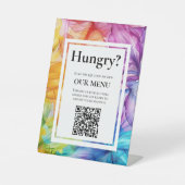 QRのメ結婚ニューEthereal開花 台座サイン (正面)