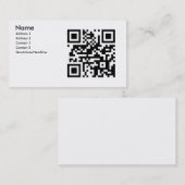 QRの名刺 名刺 (正面/裏面)
