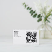 QRの名刺 名刺 (スタンド正面)