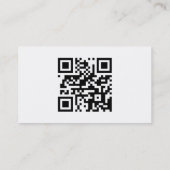 QRの名刺 名刺 (裏面)