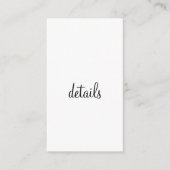 QRの結婚WEBサイトにフォトネームの日付白黒を追加 エンクロージャーカード (正面)