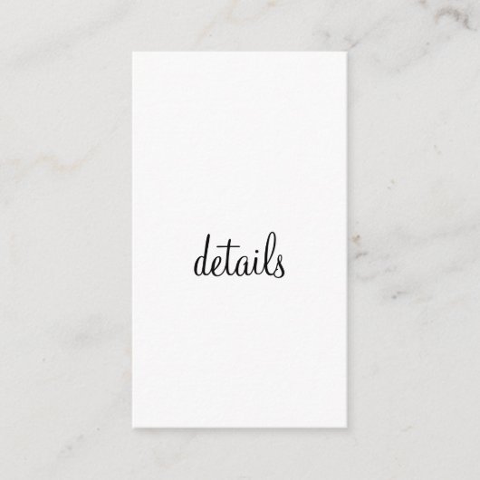 QRの結婚WEBサイトにフォトネームの日付白黒を追加 エンクロージャーカード (正面)