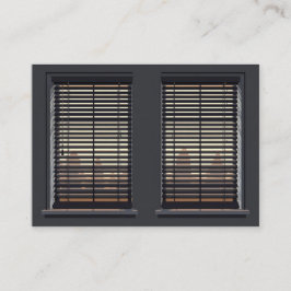 QRウカスタムィンドブラインド 名刺