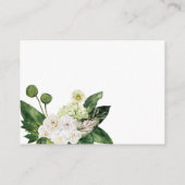 QRエレガントコード植物学結婚登録簿 エンクロージャーカード (裏面)