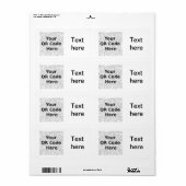 QRカスタマイズラベル ラベル (フルシート)