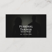 QRカスタムパーソナルトレーナー 名刺 (正面)