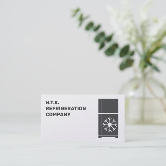 QRカスタム冷凍 名刺 (スタンド正面)