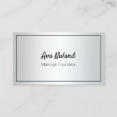 QRカスタム結婚相談員 名刺 (正面)