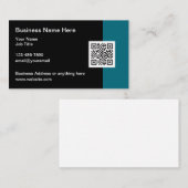 QRカッコいいコーモダンドの名刺 名刺 (正面/裏面)