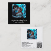 *~* QRカップル天使の結婚相談AP55 スクエア名刺 (正面/裏面)