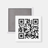 QRキューブ |冷蔵庫用マグネット マグネット (正面/裏面)