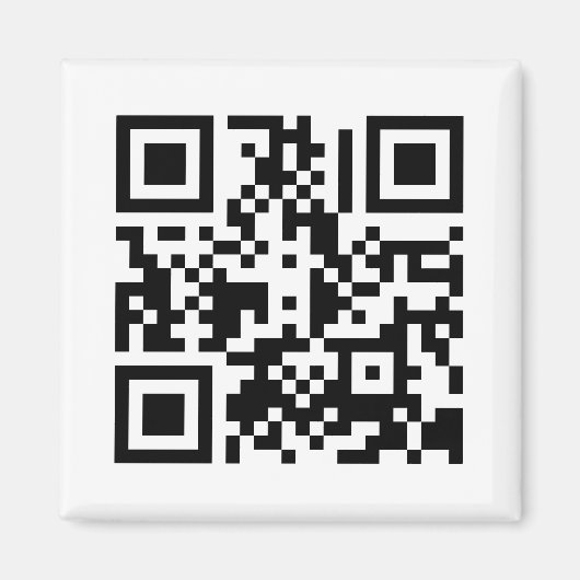 QRキューブ |冷蔵庫用マグネット マグネット (正面)