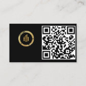 QRコカスタムードプロフェッショナル 名刺 (裏面)