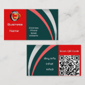 QRコカスタムードプロフェッショナル 名刺 (正面/裏面)