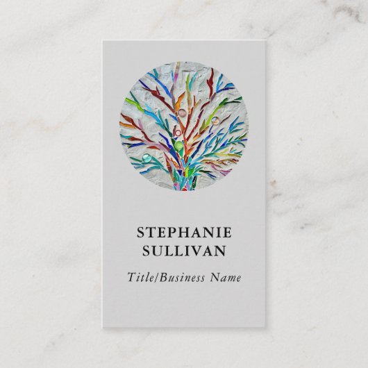 QRコユニークード 名刺 (正面)