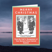 QRコーおもしろいドクリスマスとの法的テーマ シーズンカード