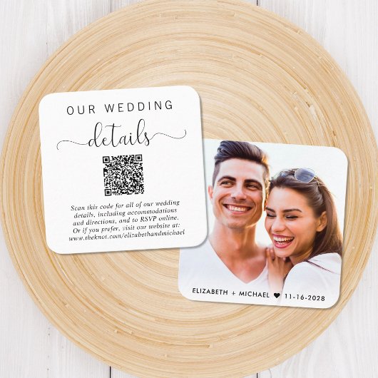 QRコーエレガントドの結婚詳細 エンクロージャーカード