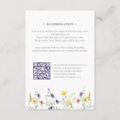 QRコーエレガントドの結婚詳細 エンクロージャーカード (裏面)