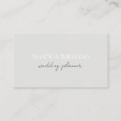 QRコーエレガントドカードソーシャルメディア名刺 名刺 (正面)