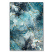 QRコーエレガントドテーブルカード付きソーシャルメディアサイン テーブルナンバー (裏面)