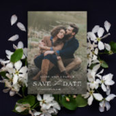 QRコーエレガントド2フォト結婚ズ セーブザデート