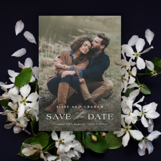 QRコーエレガントド2フォト結婚ズ セーブザデート