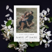 QRコーエレガントド2フォト結婚ズ セーブザデート